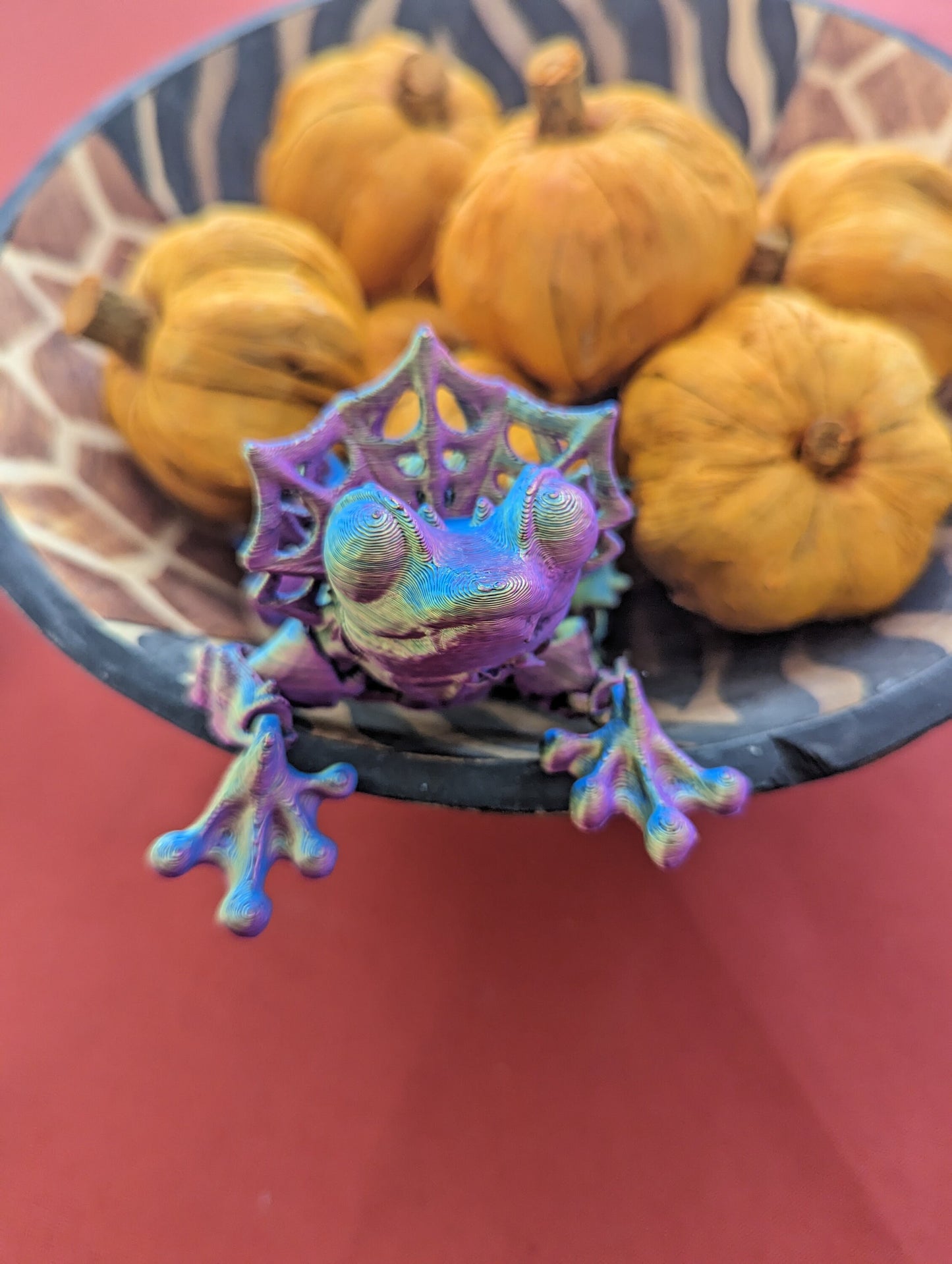 Frogula - the newest addition to Halloween decor - 3d printed and fully articulated