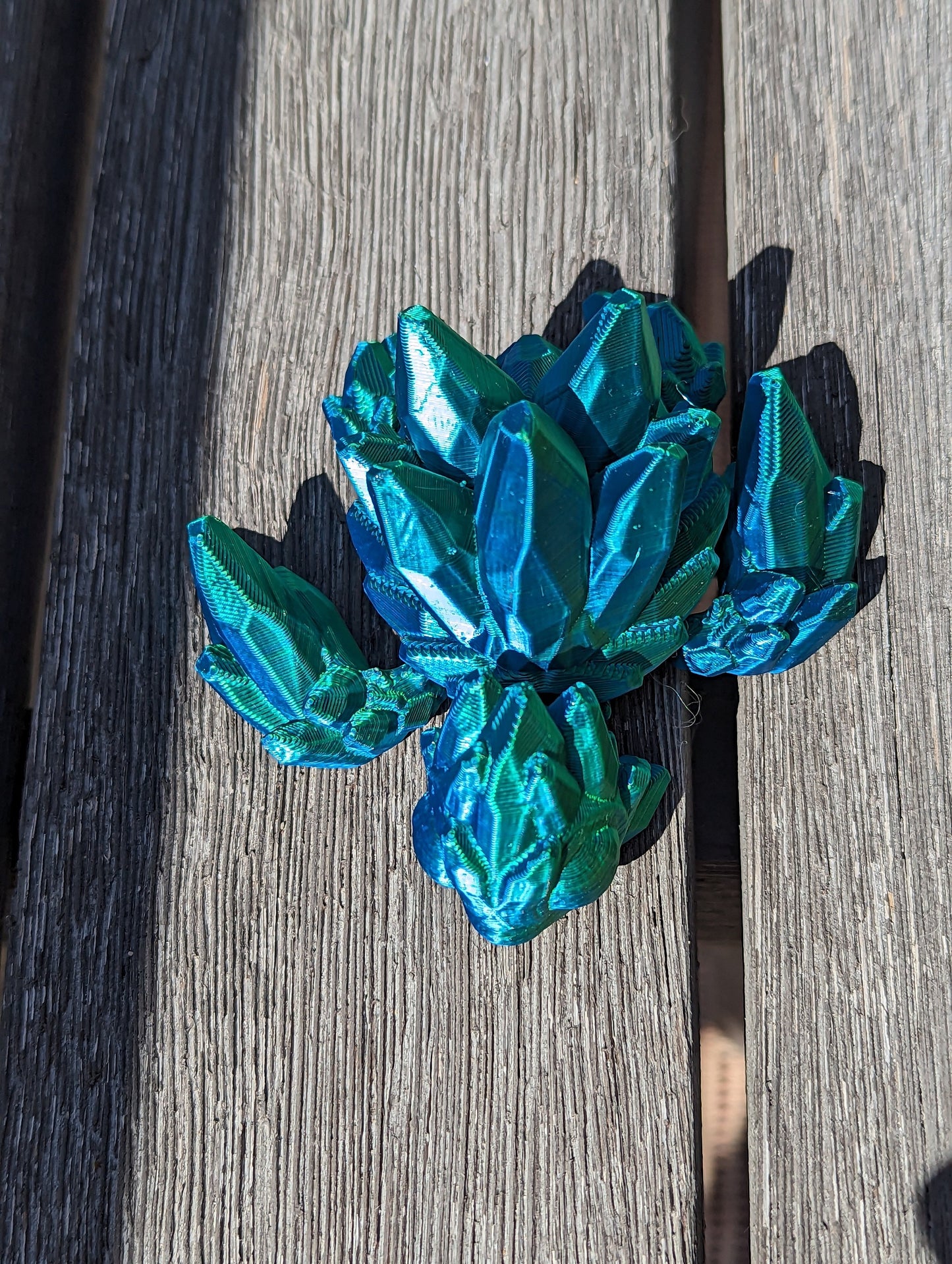 Crystal turtle - 3d printed and fully articulated