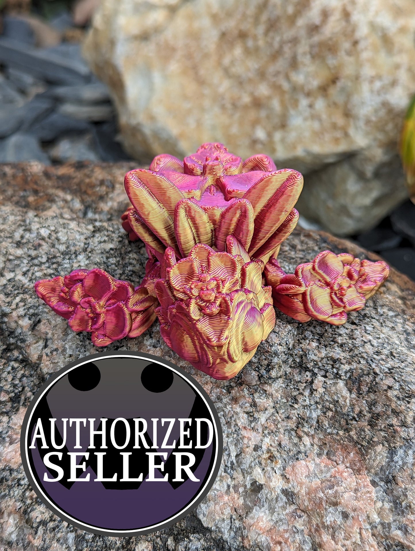 Orchid turtle - 3d printed and fully articulated