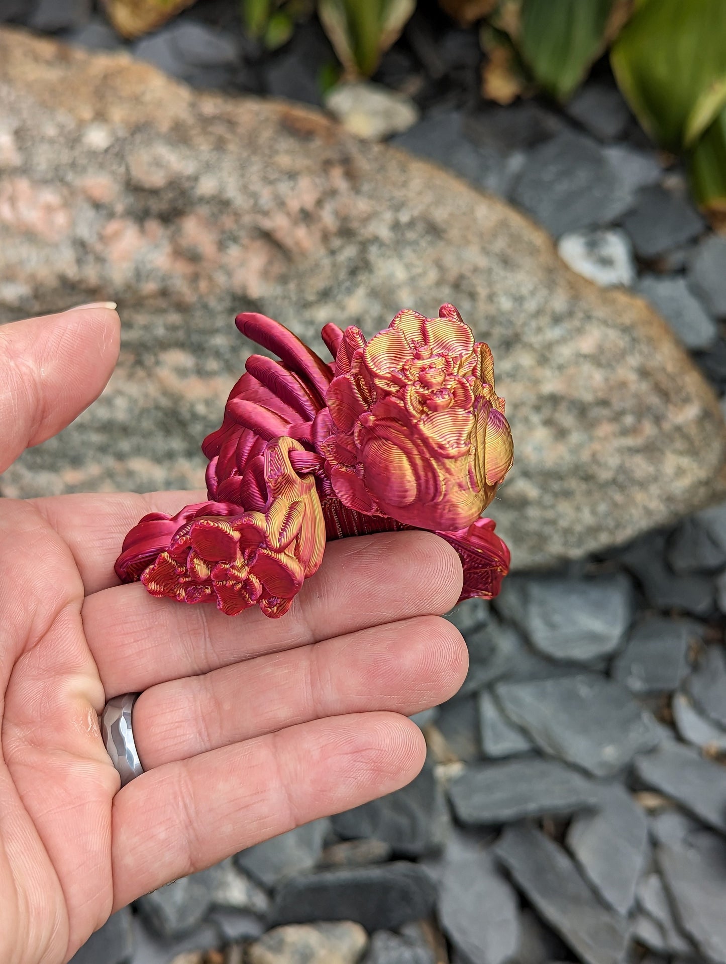 Orchid turtle - 3d printed and fully articulated