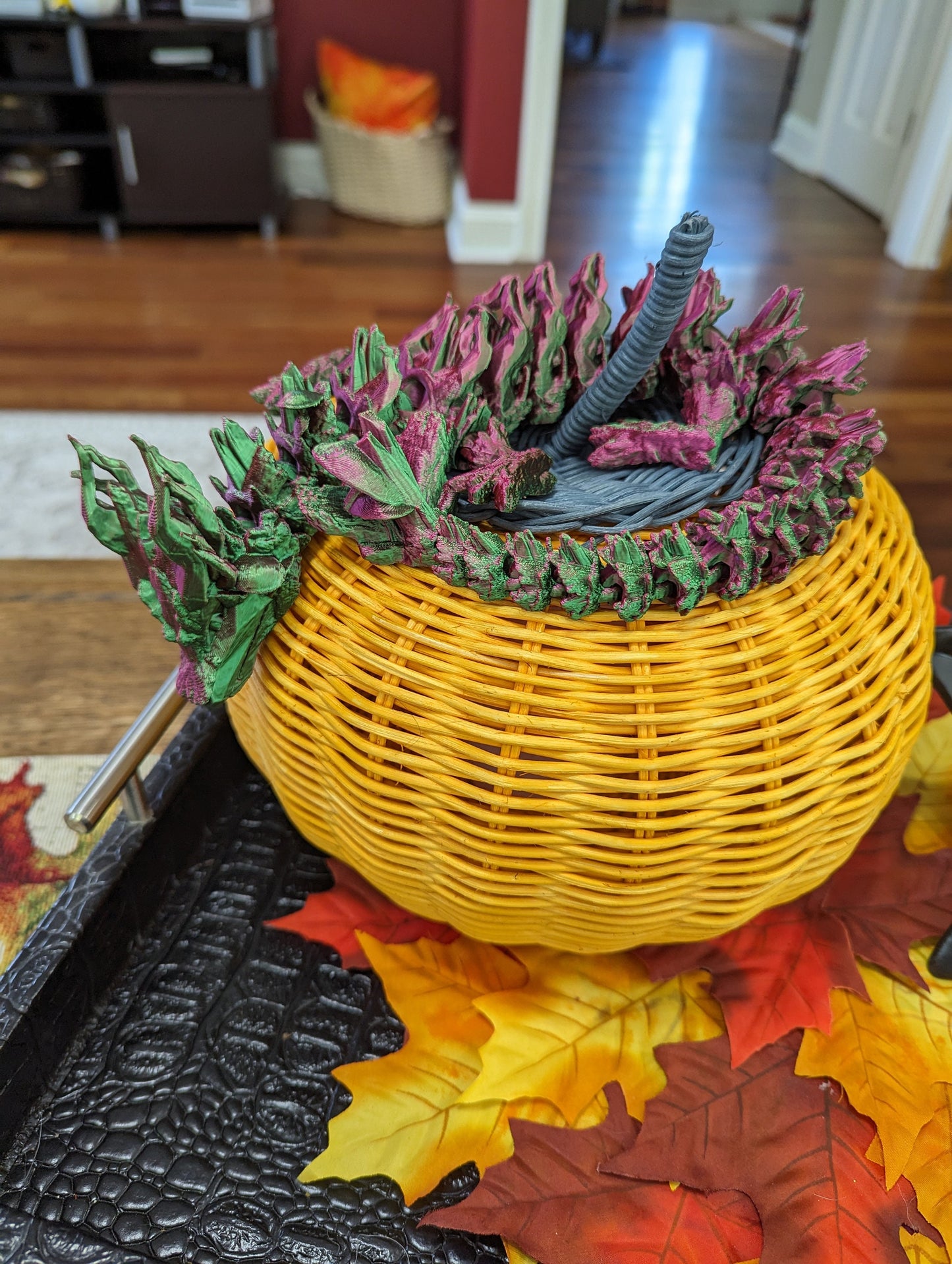 Autumn Forrest Dragon - 3d printed and fully articulated