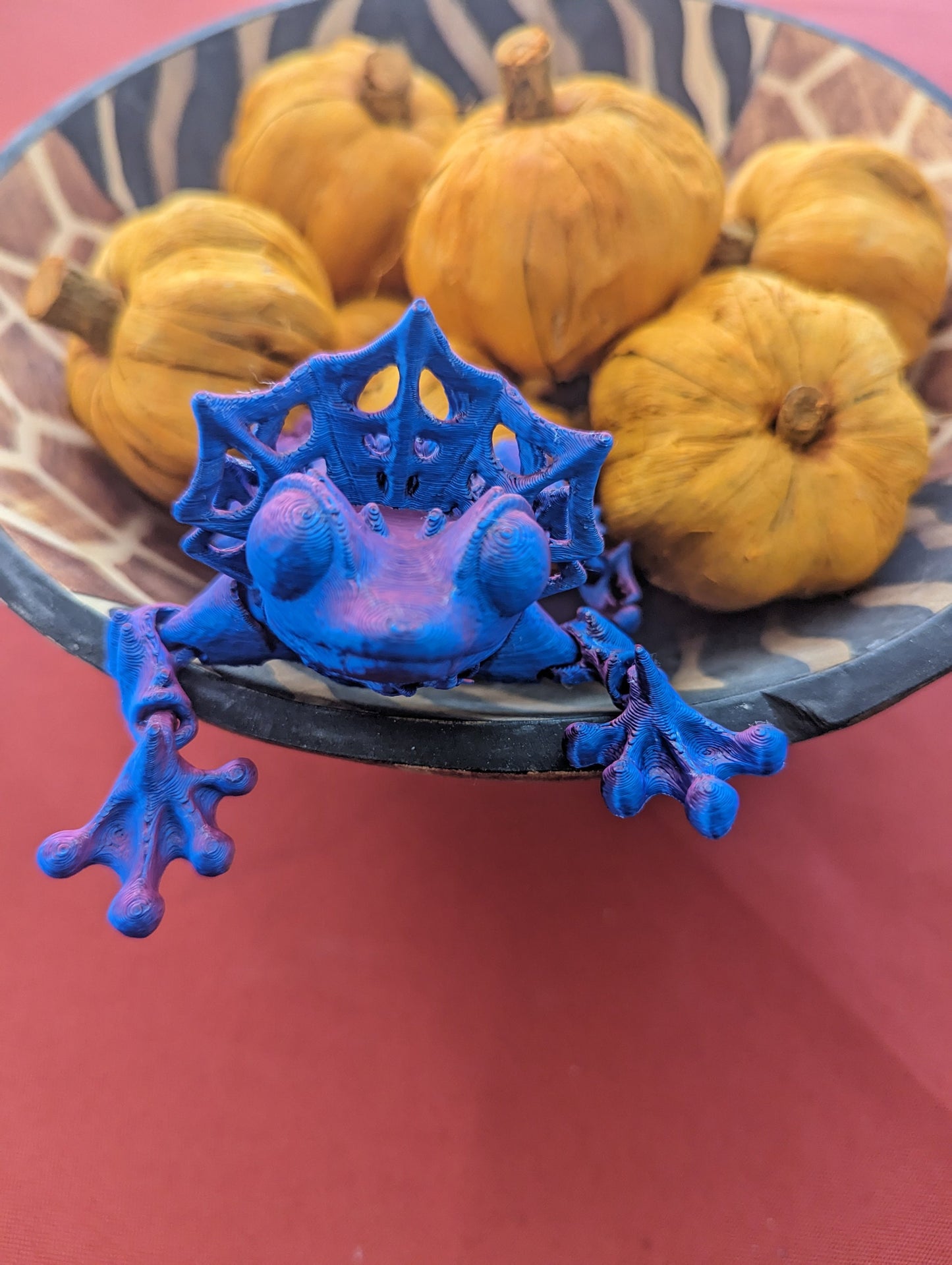 Frogula - the newest addition to Halloween decor - 3d printed and fully articulated