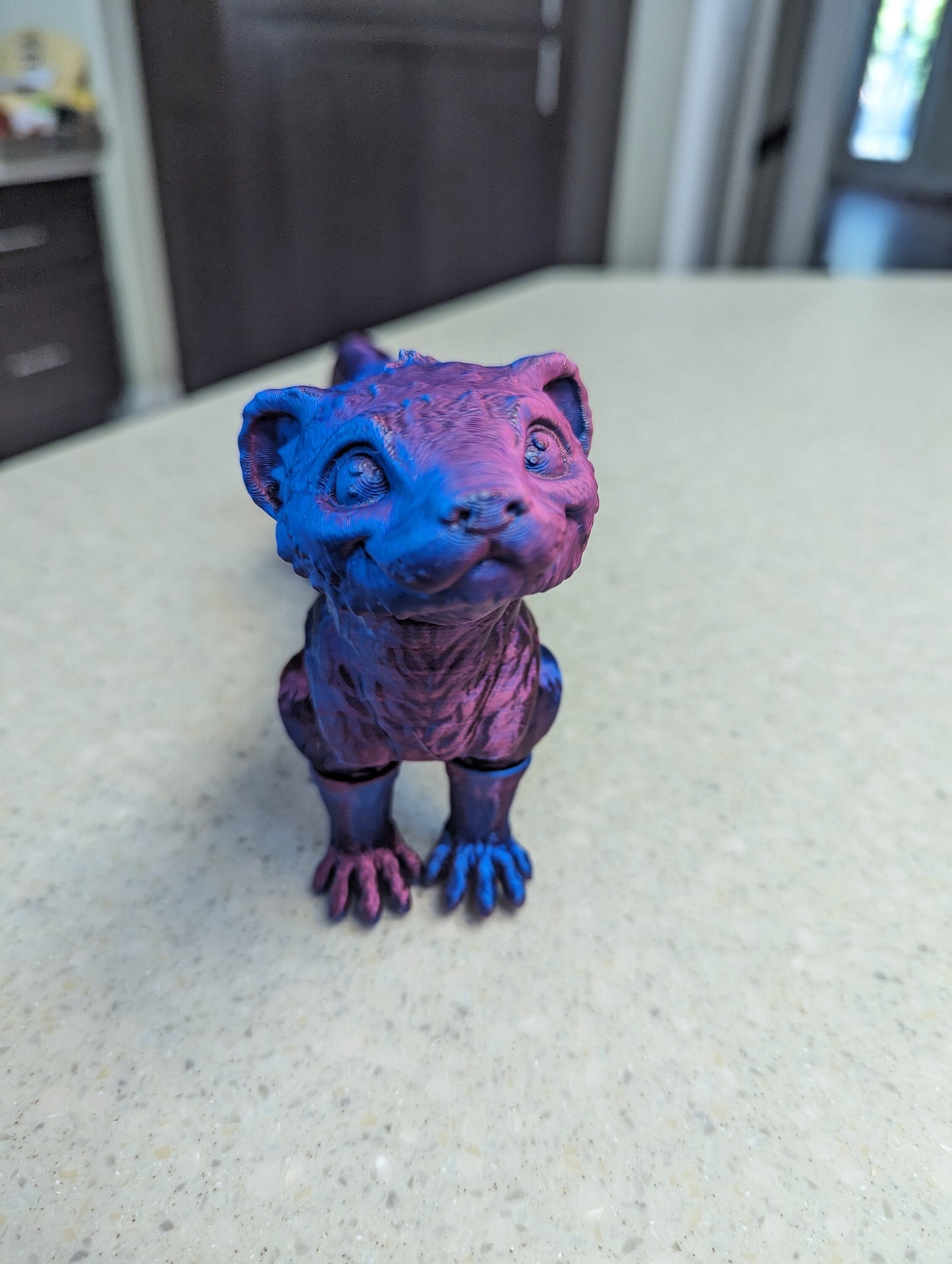 Toy Ferret - 3d printed and fully articulated