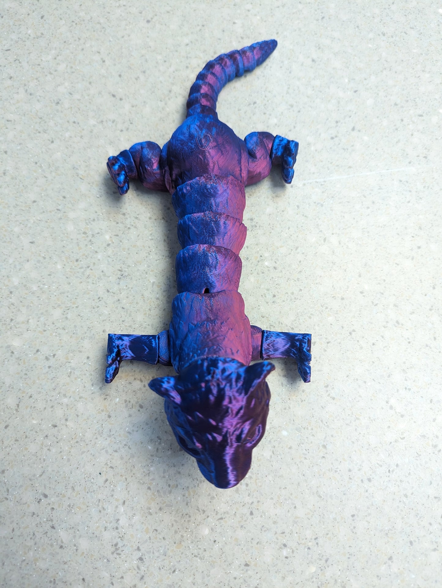 Toy Ferret - 3d printed and fully articulated